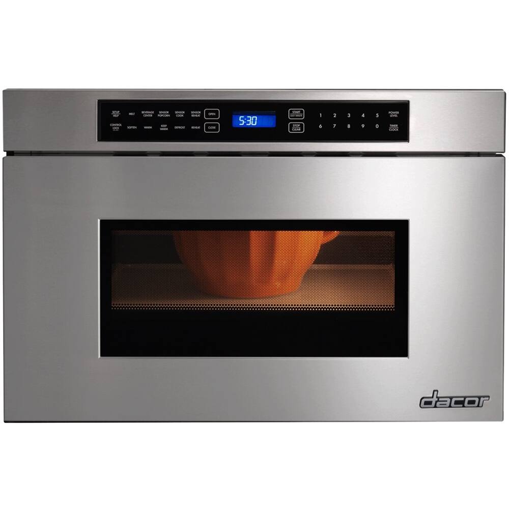 Dacor - Renaissance 1.0 Cu. Ft. Built-In Microwave - Stainless steel - Front_Zoom