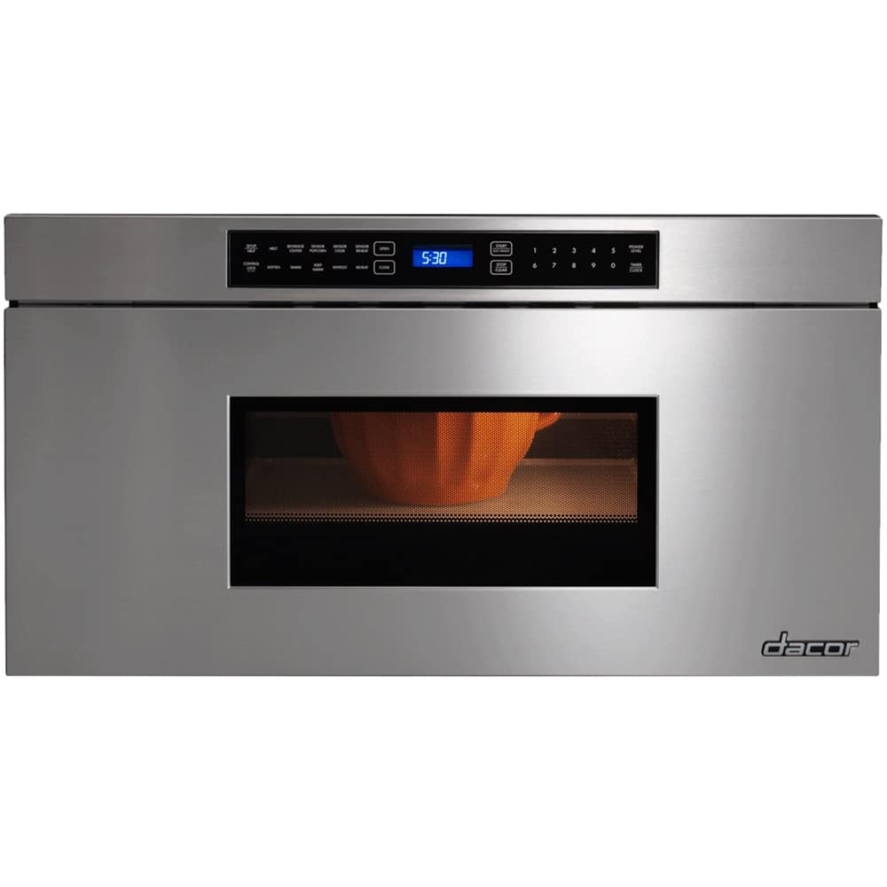 Dacor - Renaissance 1.0 Cu. Ft. Built-In Microwave - Stainless steel - Front_Zoom