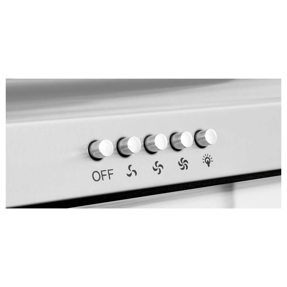 Haier - 24" Convertible Range Hood - Stainless steel and glass - Alt_View_Standard_11