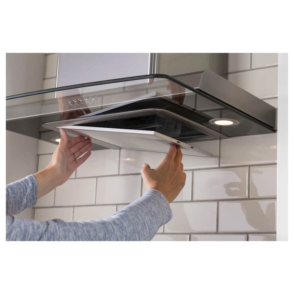 Haier - 24" Convertible Range Hood - Stainless steel and glass - Alt_View_Standard_17