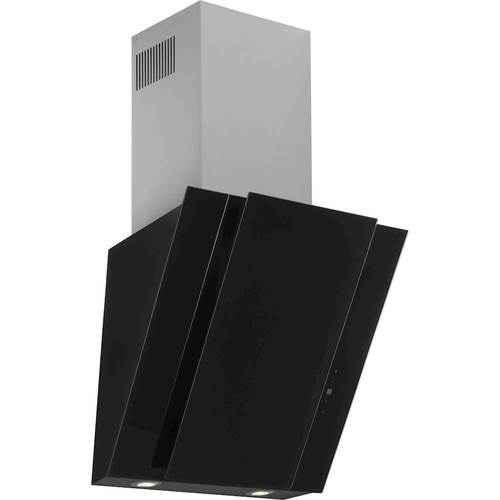 Haier - 24" Convertible Range Hood - Black - Angle_Standard