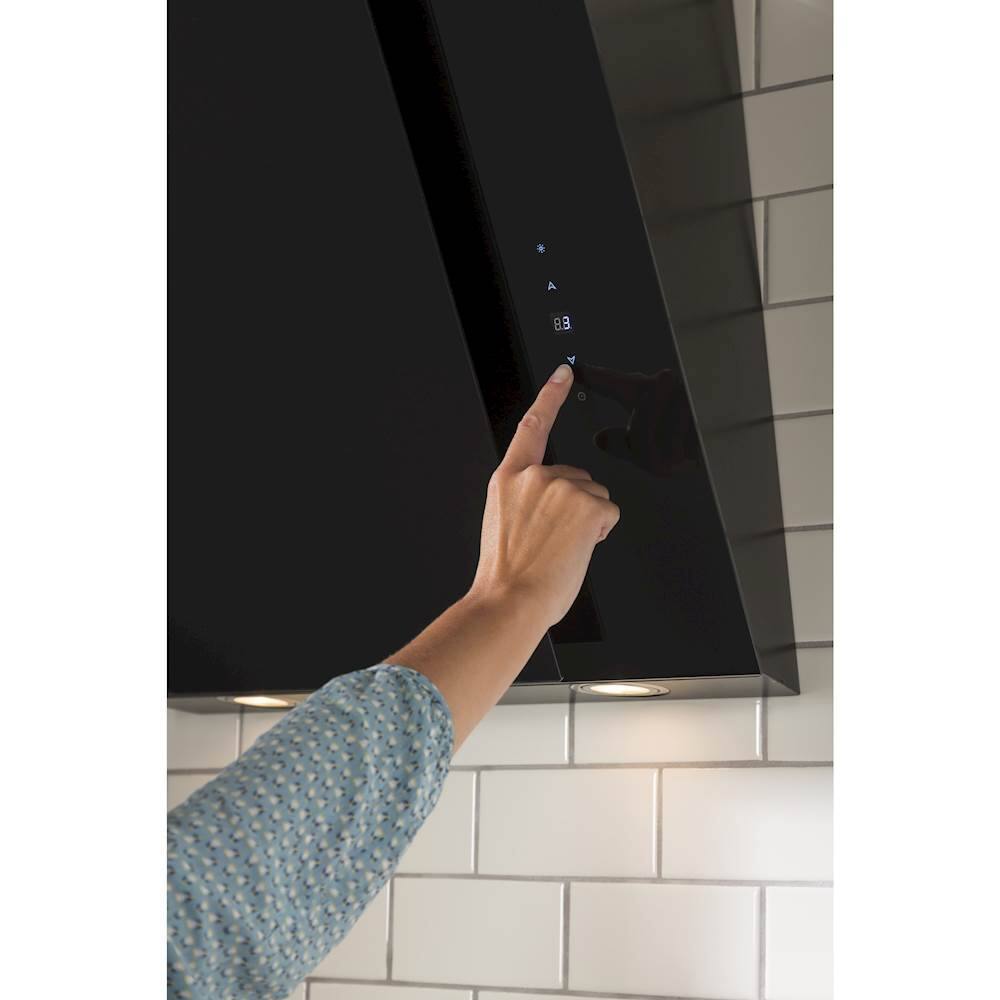 Haier - 24" Convertible Range Hood - Black - Alt_View_Standard_17