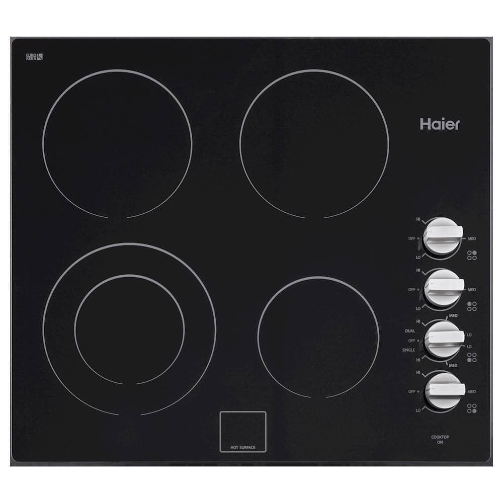 Haier 24" Electric Cooktop Black at Pacific Sales