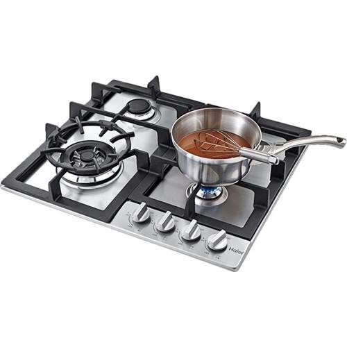 Haier - 24" Gas Cooktop - Stainless steel - Alt_View_Standard_13