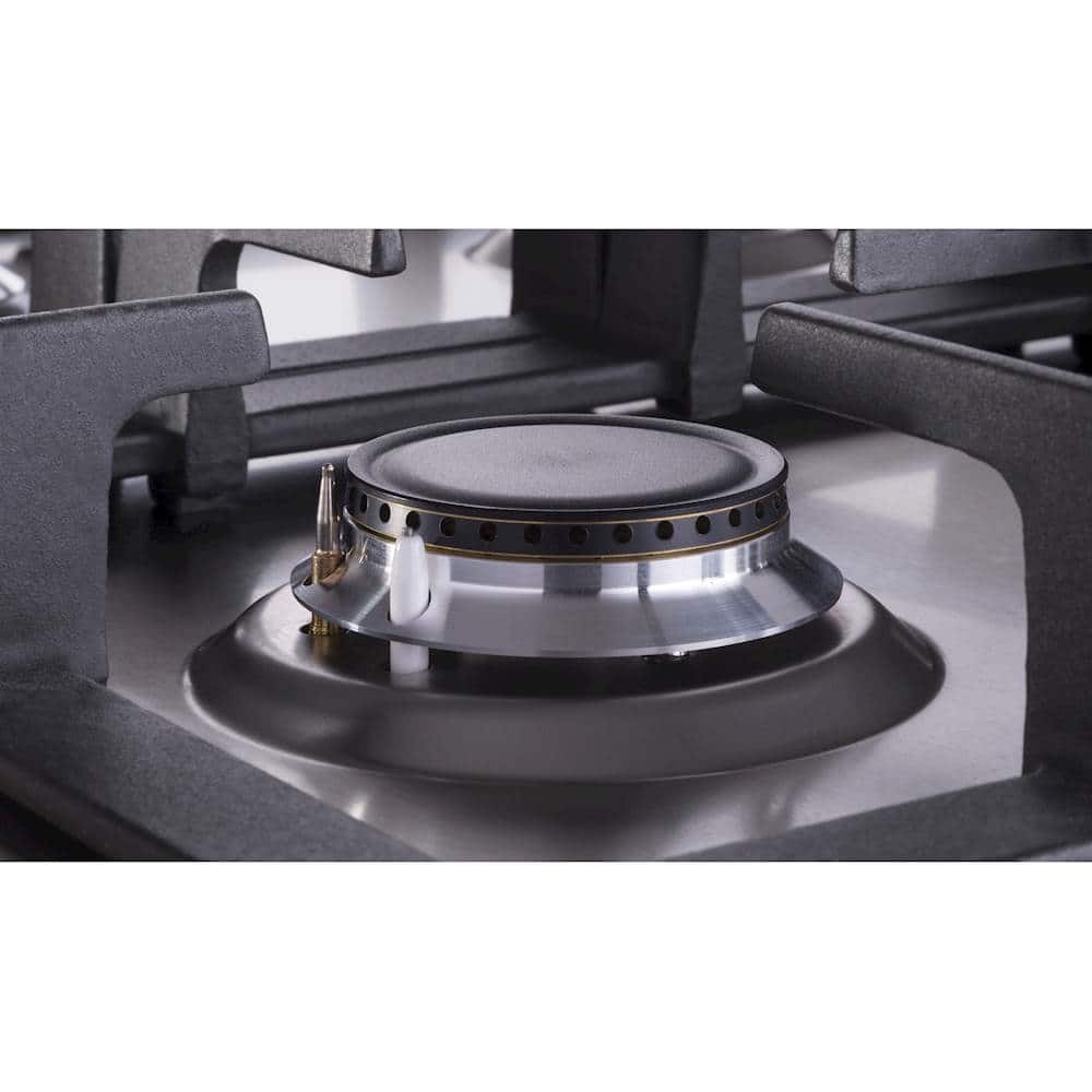 Haier - 24" Gas Cooktop - Stainless steel - Alt_View_Standard_14