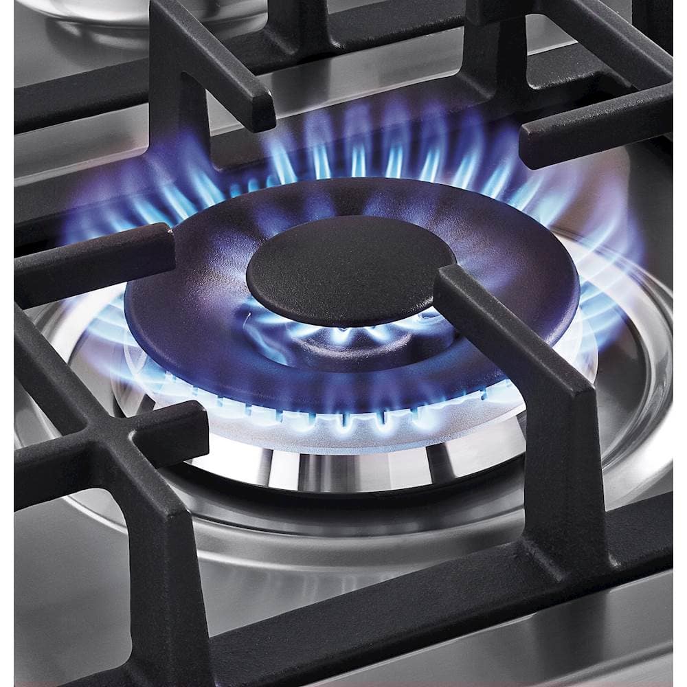 Haier - 24" Gas Cooktop - Stainless steel - Alt_View_Standard_16