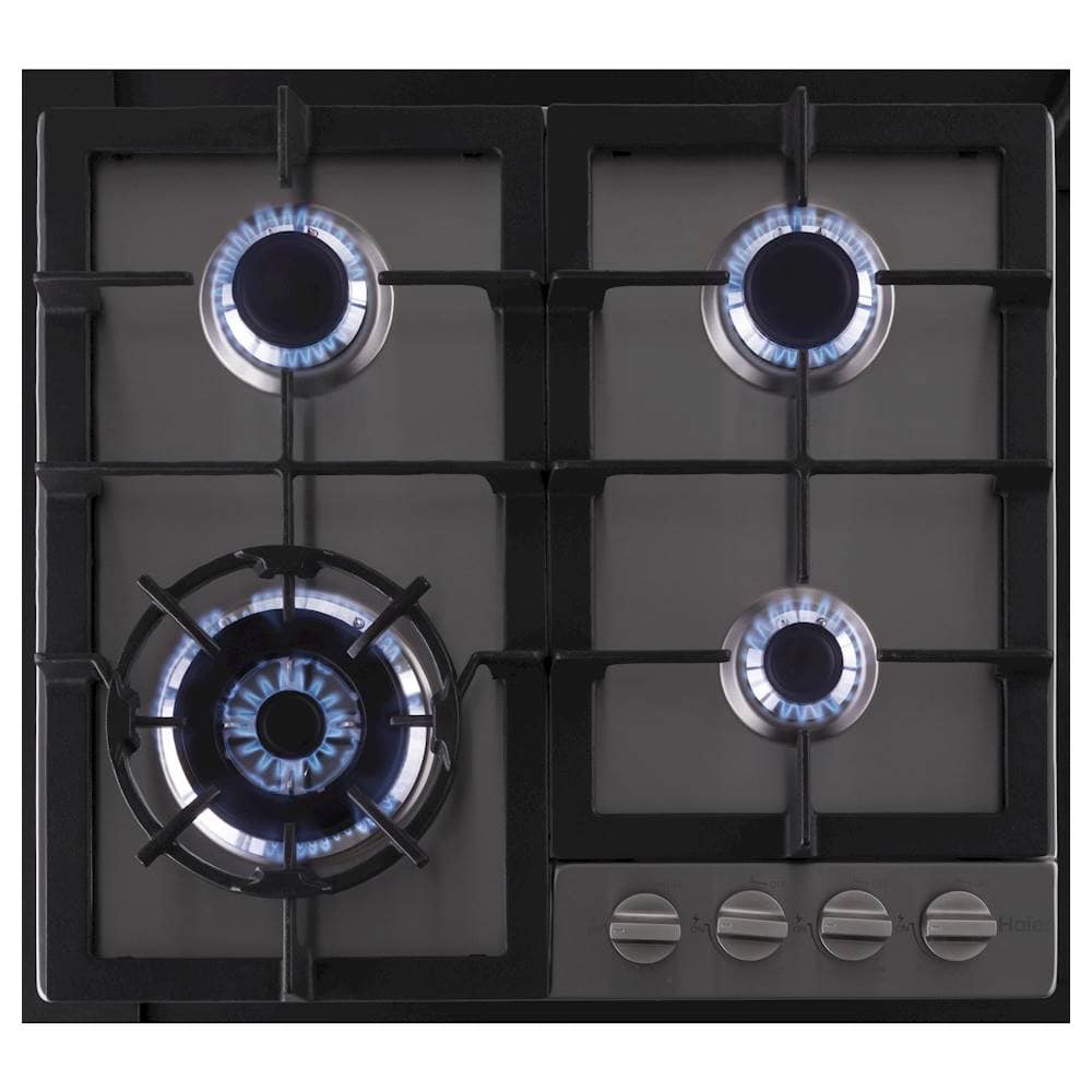 Haier - 24" Gas Cooktop - Stainless steel - Alt_View_Standard_18