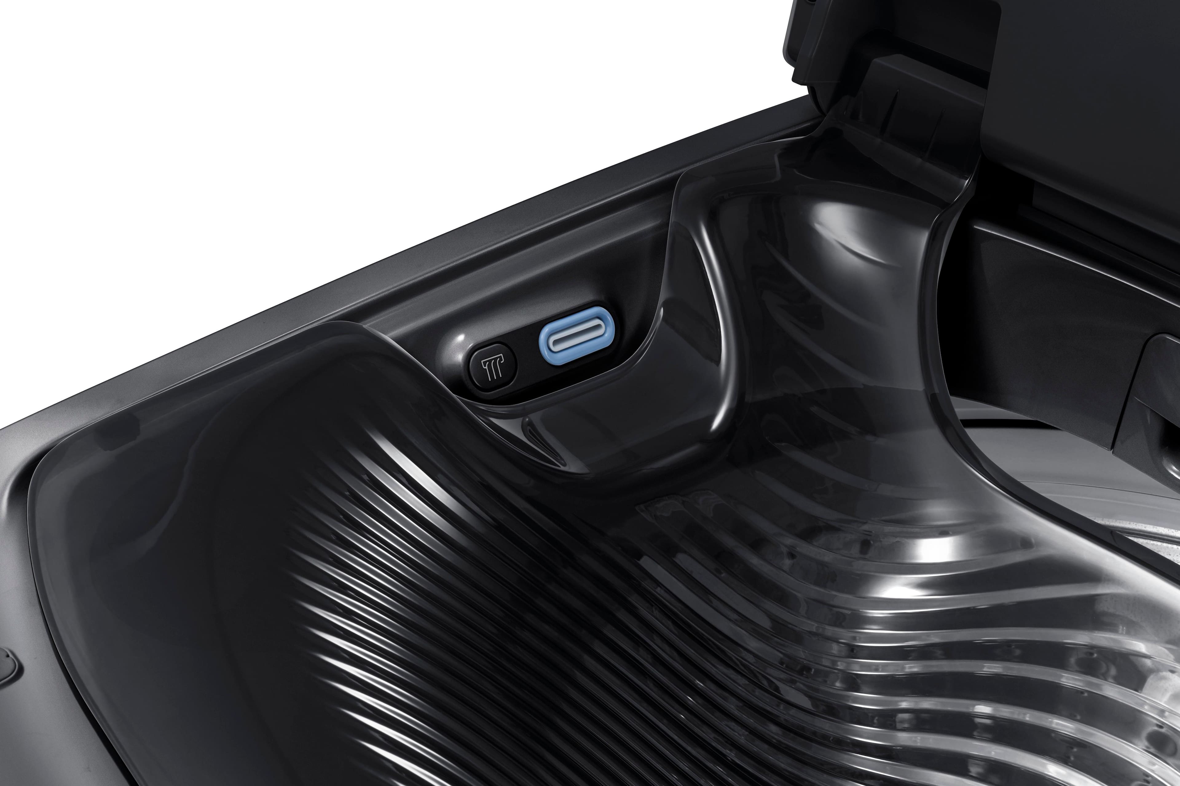 Samsung - Activewash 5.2 Cu. Ft. 12-Cycle High-Efficiency Top-Loading Washer - Fingerprint Resistant Black Stainless Steel - Alt_View_Standard_12