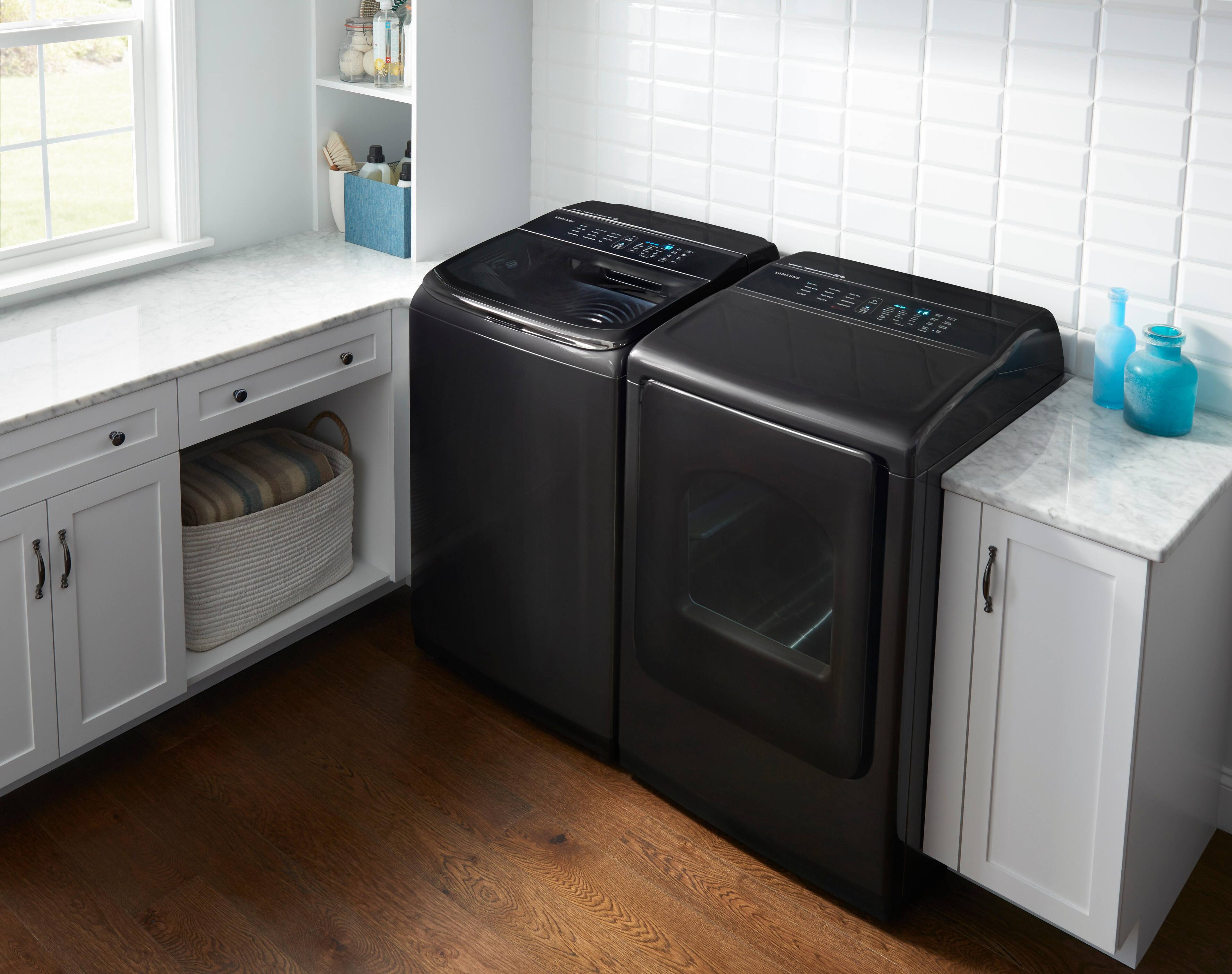 Samsung - Activewash 5.2 Cu. Ft. 12-Cycle High-Efficiency Top-Loading Washer - Fingerprint Resistant Black Stainless Steel - Alt_View_Standard_19