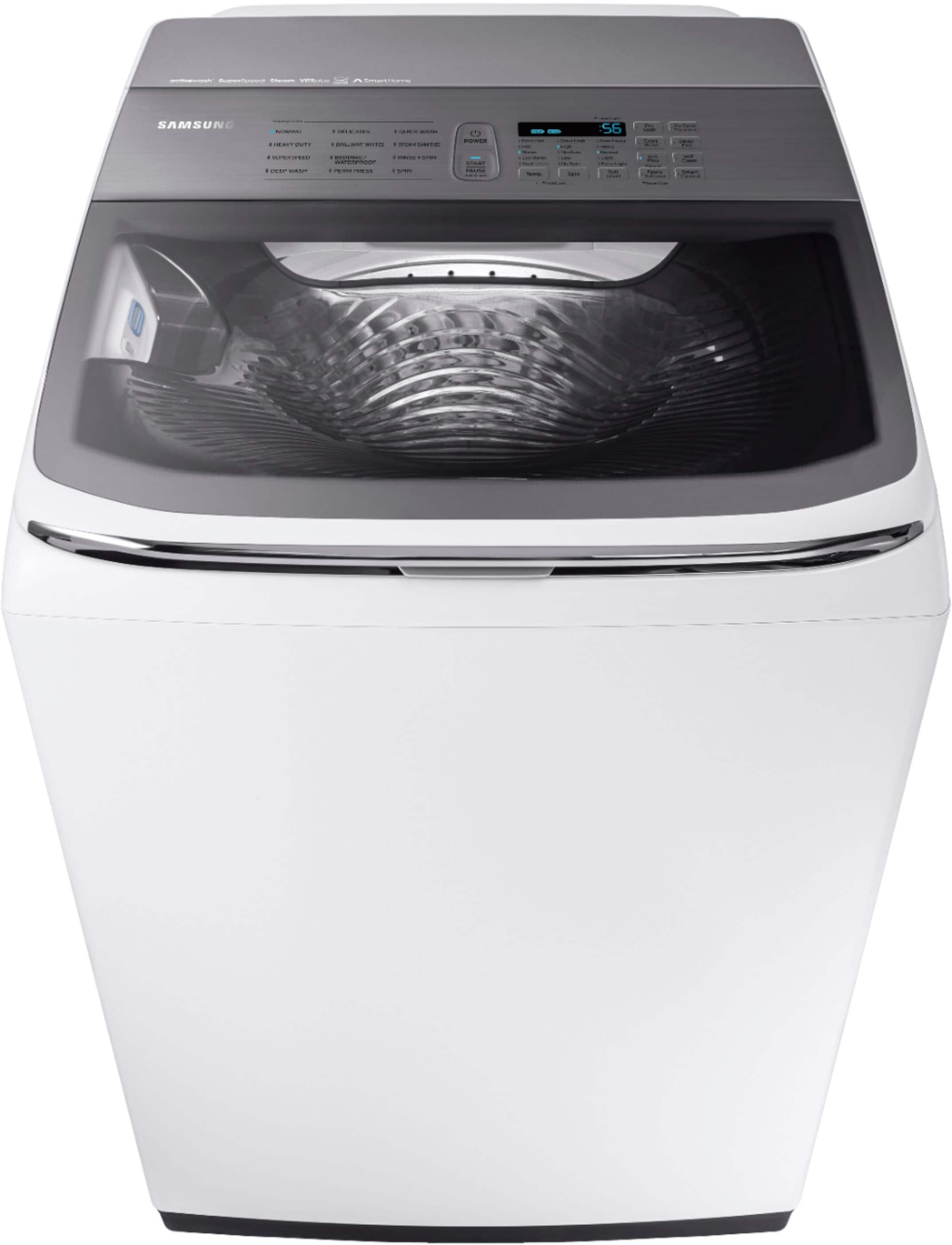 Samsung - Activewash 5.4 Cu. Ft. 12-Cycle High-Efficiency Top-Loading Washer with Steam - White - Alt_View_Standard_13