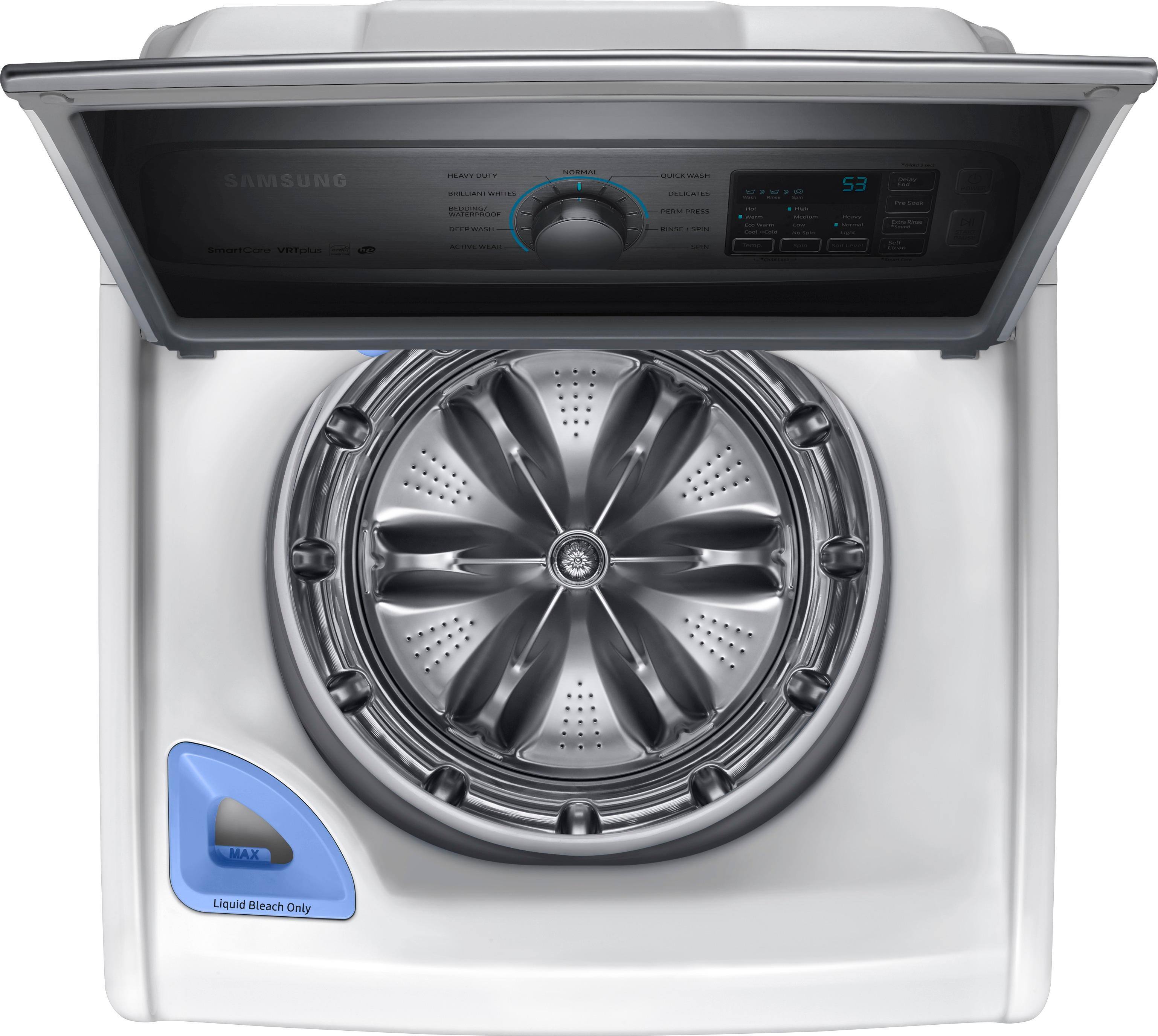 Samsung - 5.0 Cu. Ft. 11-Cycle High-Efficiency Top-Loading Washer - White - Alt_View_Standard_2