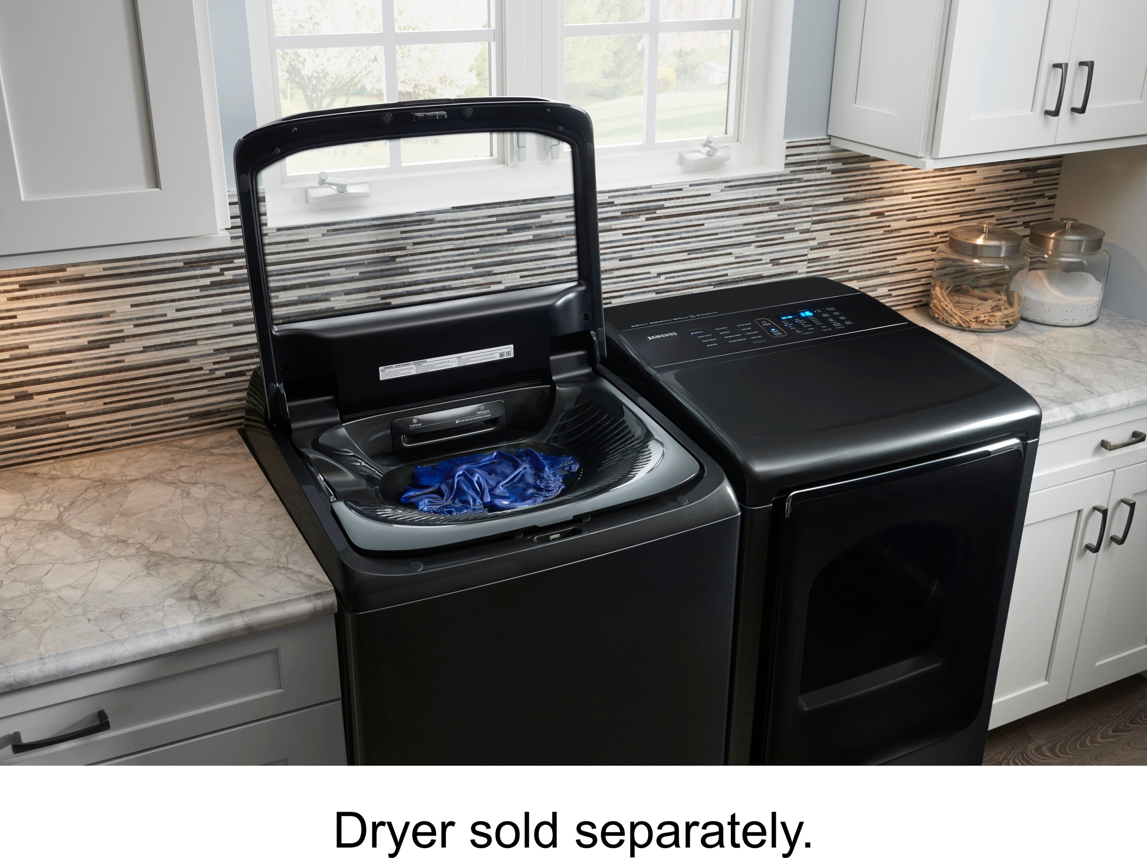 Samsung - Activewash 5.4 Cu. Ft. 12-Cycle High-Efficiency Top-Loading ...