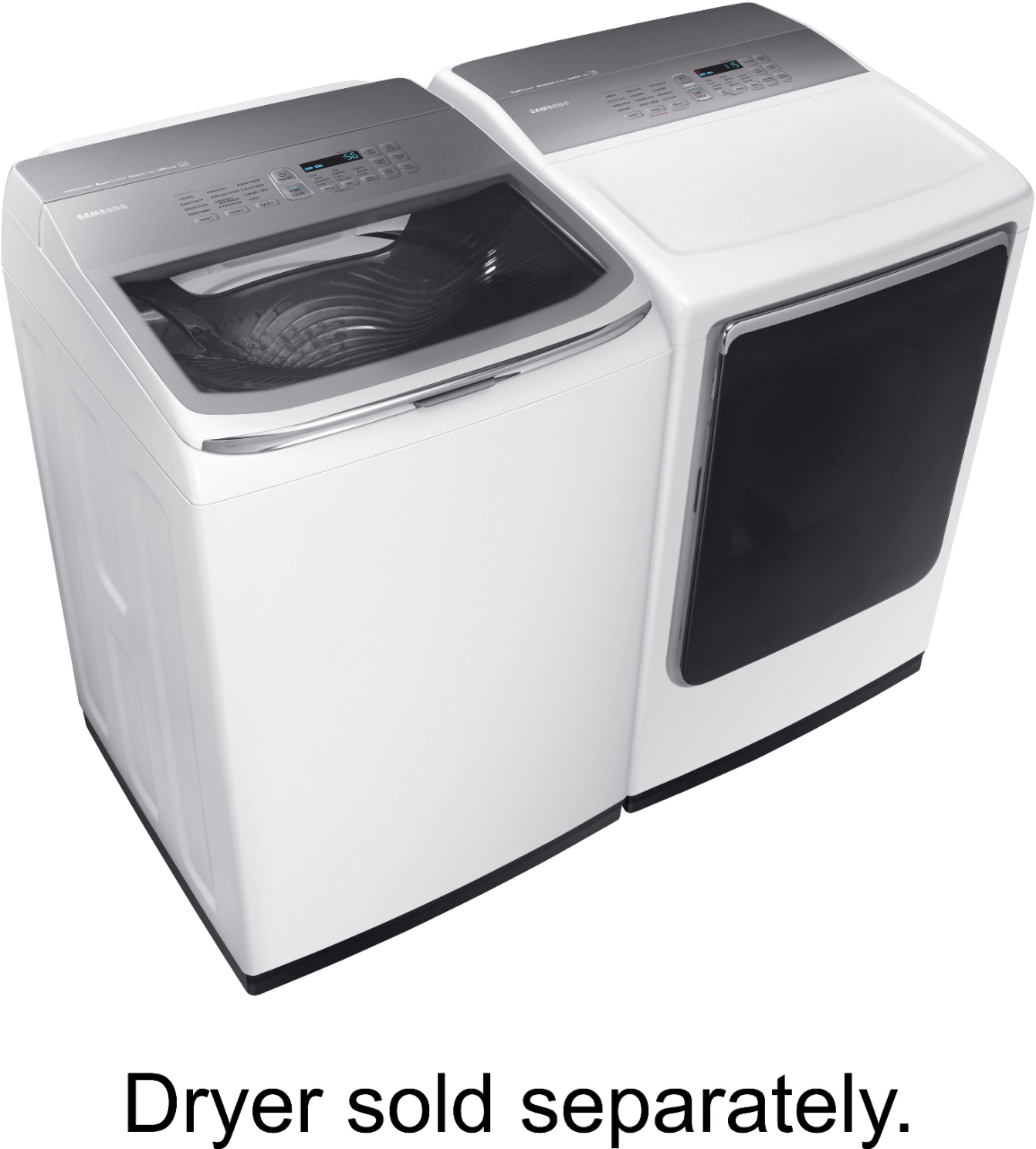 Samsung - Activewash 5.2 Cu. Ft. 12-Cycle High-Efficiency Top-Loading Washer - White - Alt_View_Standard_17