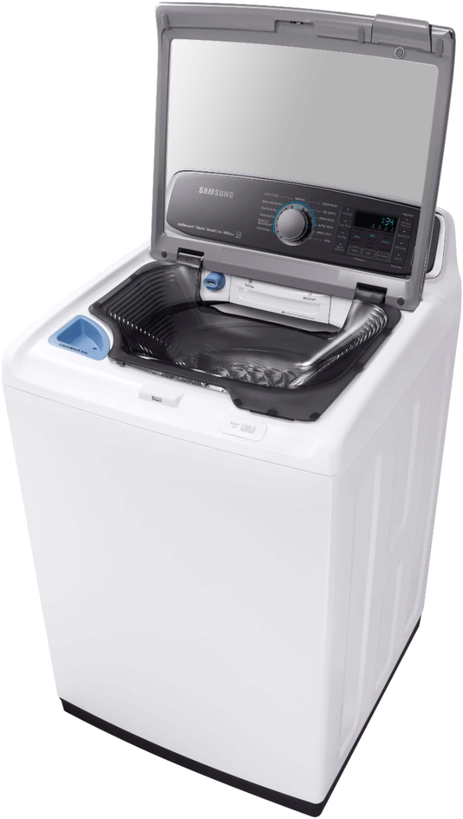 Samsung - Activewash 5.2 Cu. Ft. 13-Cycle High-Efficiency Top-Loading Washer with Steam - White - Alt_View_Standard_12