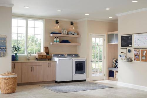 Samsung - 7.4 cu. ft. Capacity Electric Dryer - White - Alt_View_Standard_12