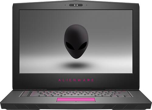 Alienware - 15.6" Laptop - Intel Core i7 - 16GB Memory - NVIDIA GeForce GTX 1070 - 1TB Hard Drive + 128GB Solid State Drive - Silver