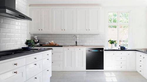Samsung - Linear Wash 24" Top Control Tall Tub Built-In Dishwasher - Fingerprint Resistant Black Stainless Steel - Alt_View_Standard_15