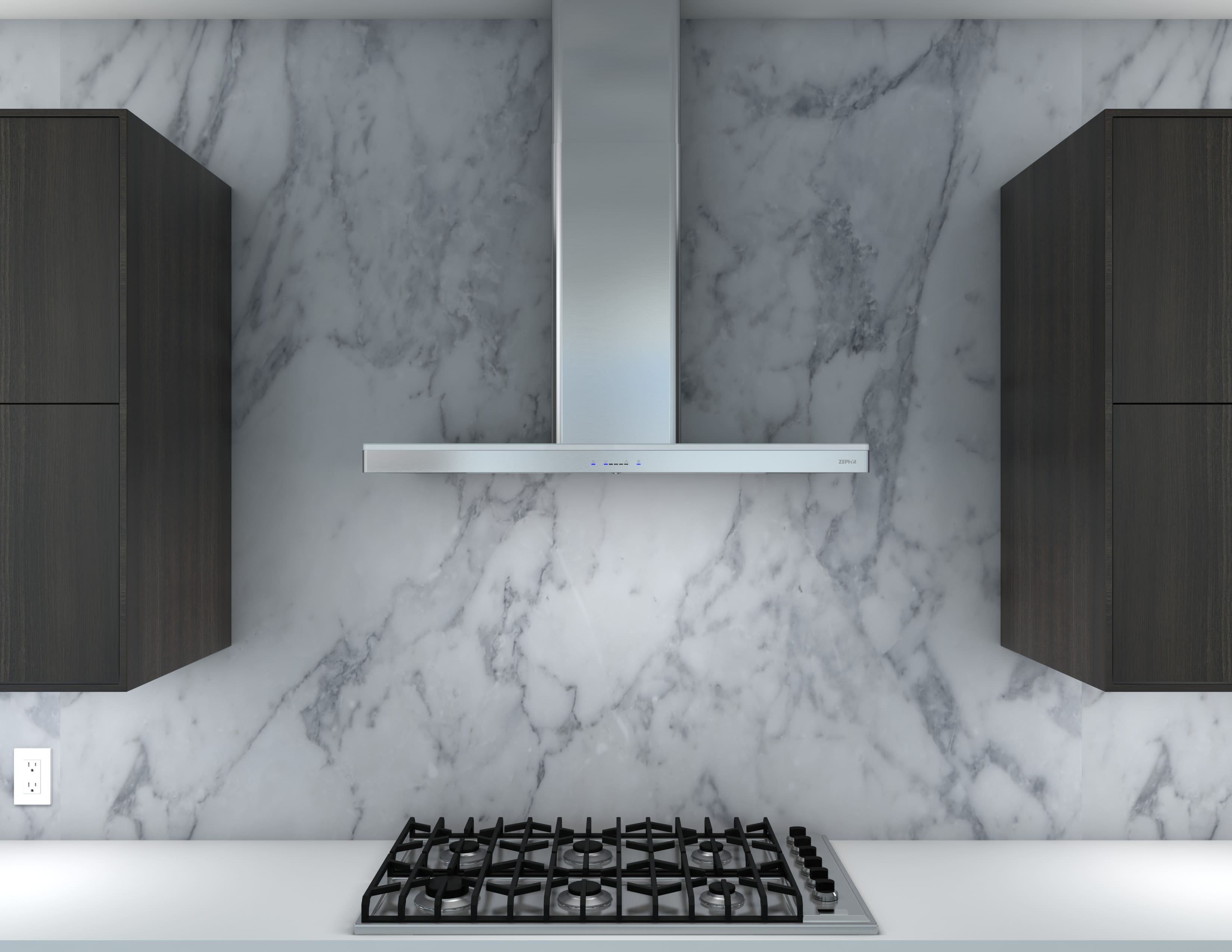 Zephyr - Essentials Europa Lucé 30" Convertible Range Hood - Stainless steel - Alt_View_Standard_11
