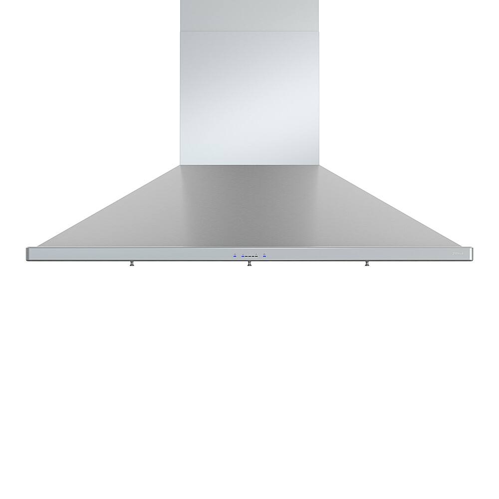 Zephyr - Essentials Europa Siena Pro 48" Externally Vented Range Hood - Stainless steel - Front_Zoom