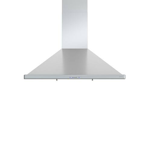 Zephyr - Essentials Europa Siena 36" Convertible Range Hood - Stainless steel - Front_Standard