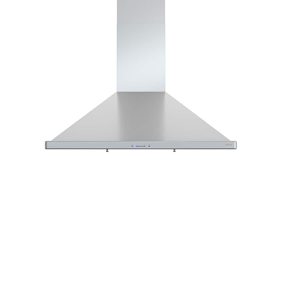 Zephyr - Essentials Europa Siena 36" Convertible Range Hood - Stainless steel - Front_Zoom