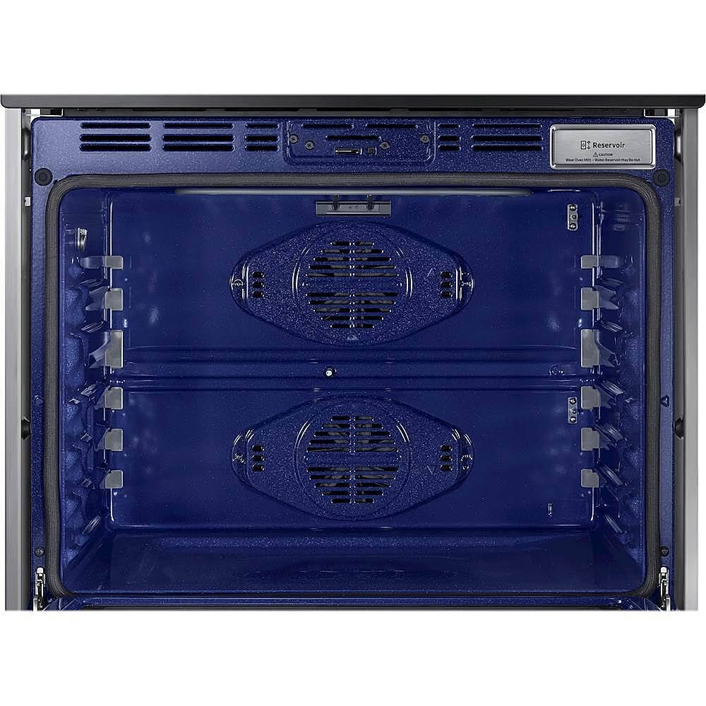 Samsung - 30" Microwave Combination Wall Oven - Fingerprint Resistant Black Stainless Steel - Alt_View_Standard_20