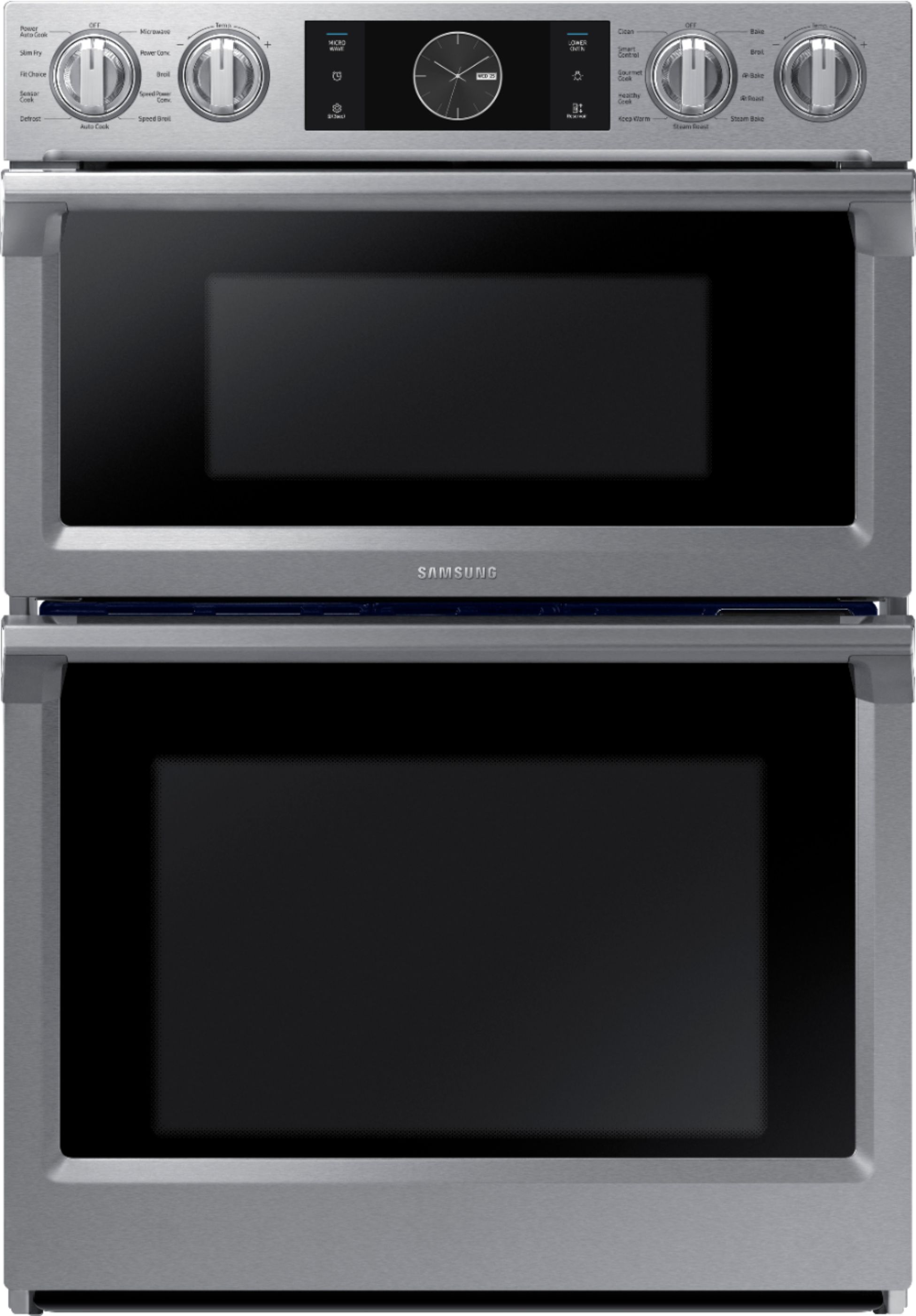 Samsung - 30" Microwave Combination Wall Oven with Flex Duo