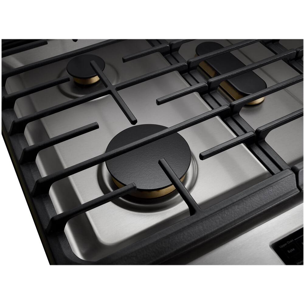 Jenn-Air - 5.1 Cu. Ft. Self-Cleaning Slide-In Gas Convection Range - Stainless steel - Alt_View_Standard_11