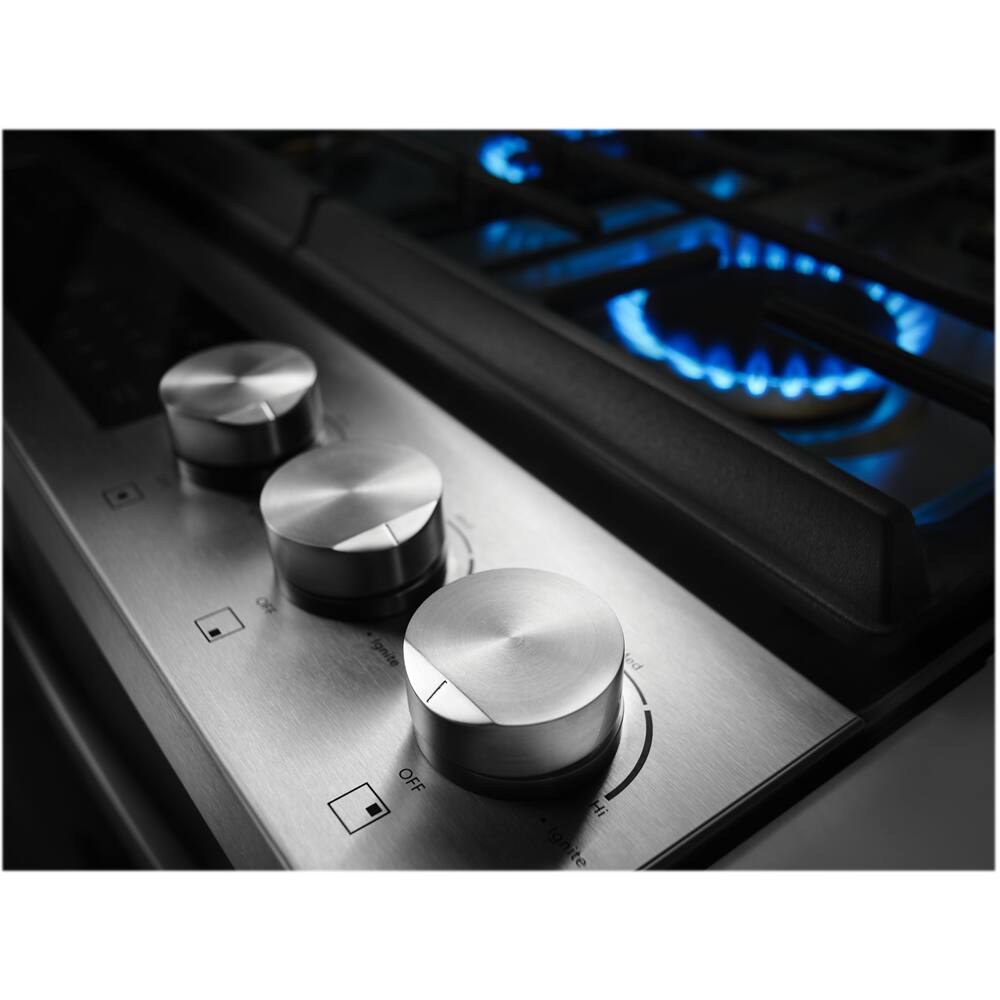 Jenn-Air - 7.1 Cu. Ft. Self-Cleaning Slide-In Dual Fuel Convection Range - Stainless steel - Alt_View_Standard_16