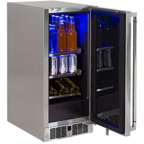 Lynx Professional 2.7 Cu. Ft. BuiltIn Mini Fridge Stainless steel