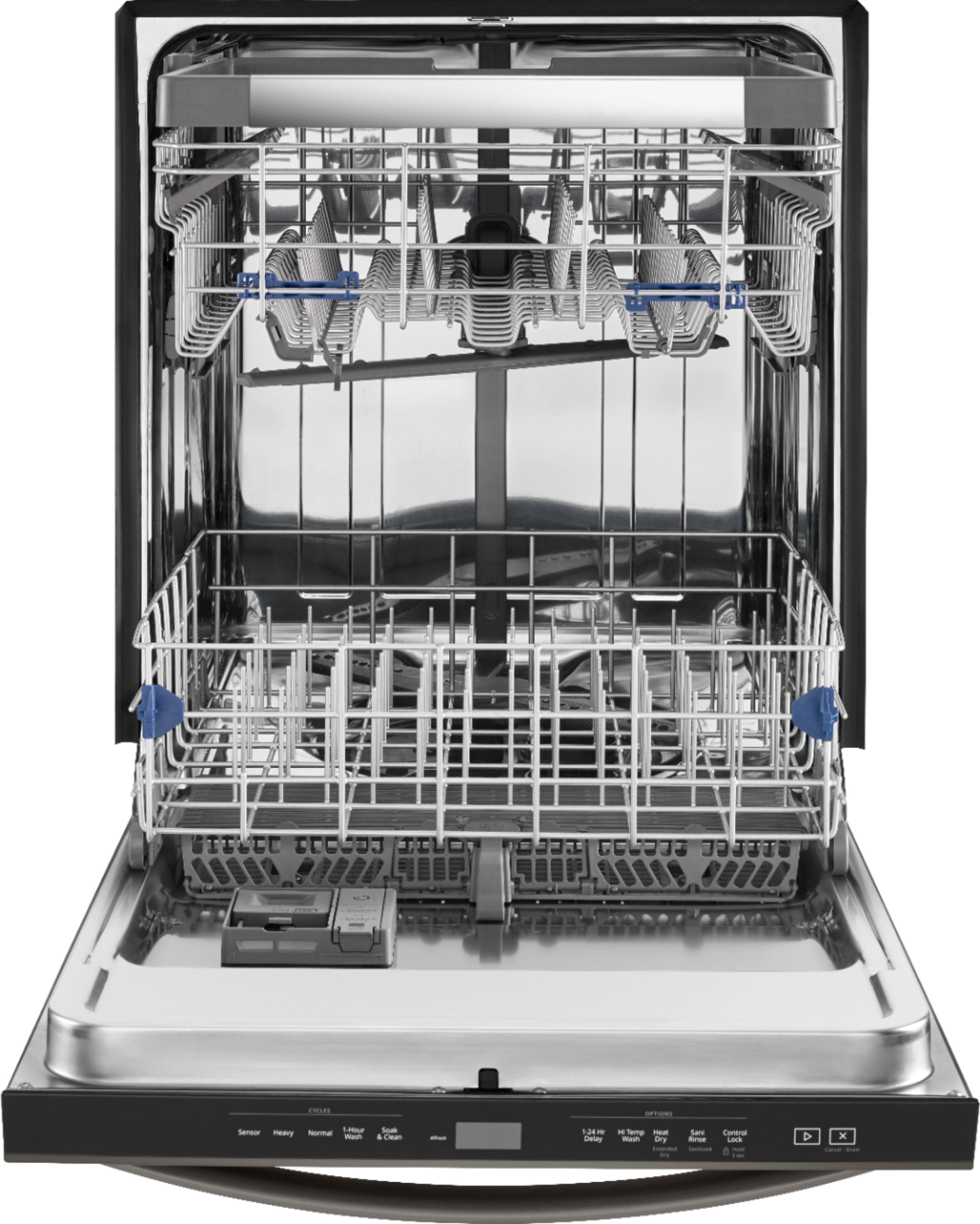 Whirlpool - 24" Built-In Dishwasher - Black stainless steel - Alt_View_Standard_11