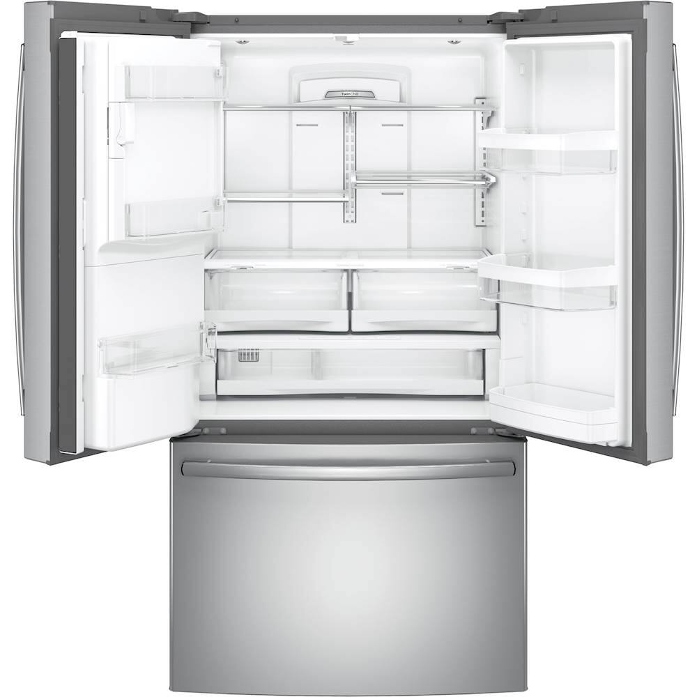 GE 27.8 Cu. Ft. French Door Refrigerator Stainless steel at Pacific