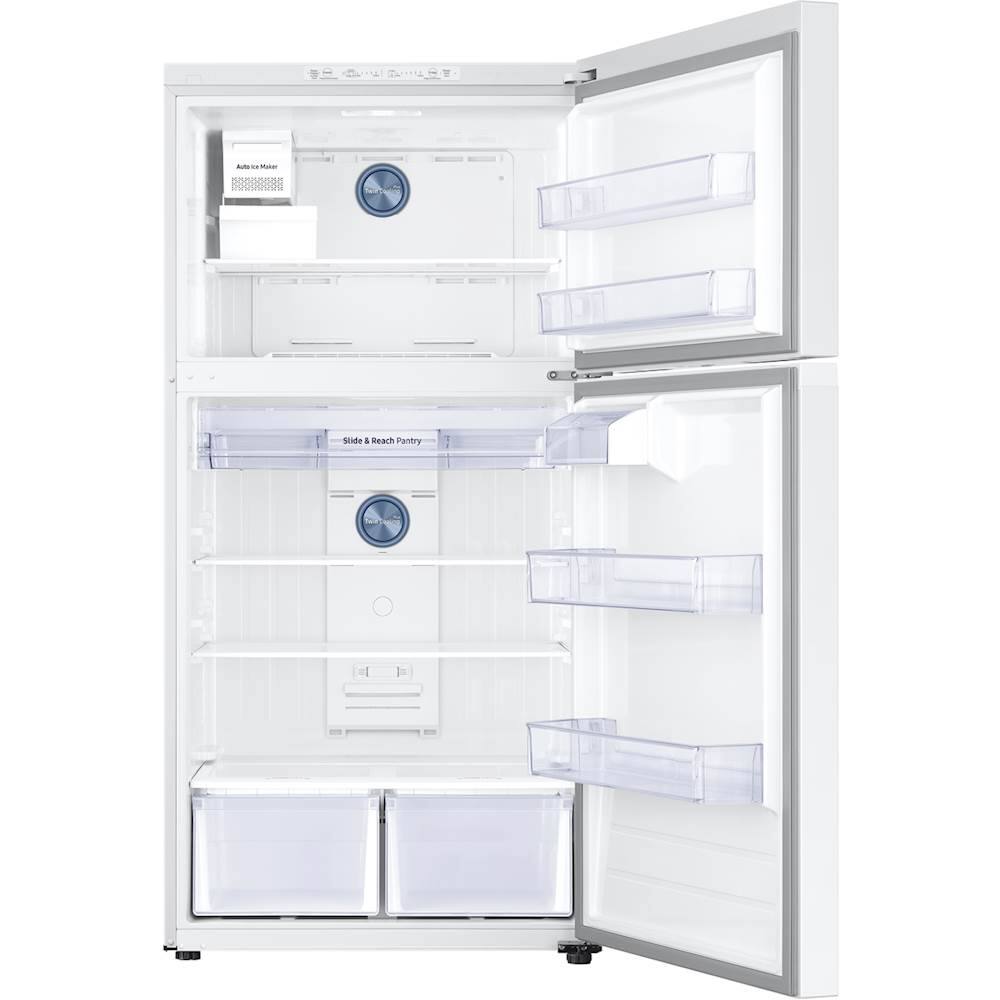 Samsung - 21.1 Cu. Ft. Top-Freezer Refrigerator - White - Alt_View_Standard_11