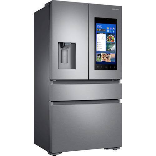 Samsung - Family Hub 22.2 Cu. Ft. Counter Depth 4-Door French Door ...