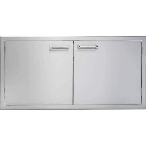 Viking - 42" Double Access Doors - Stainless Steel - Front_Standard