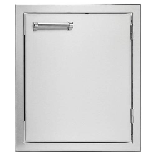 Viking - 18" Single Access Door - Stainless Steel - Front_Standard
