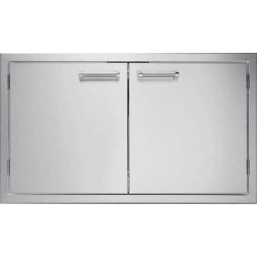 Viking - 36" Double Access Doors - Stainless Steel - Front_Standard