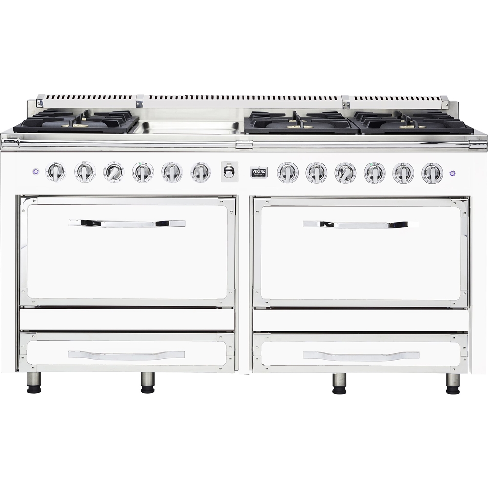 Viking Freestanding Double Oven Dual Fuel Convection Range Antique