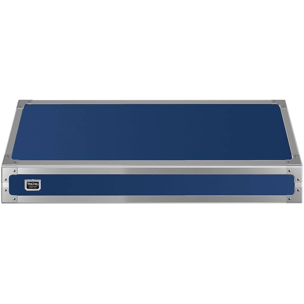 Viking - Tuscany 48" Range Hood - Burgundy/Polished Chrome - Front_Zoom