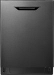 24" Top Control Built-In Dishwasher - Black stainless steel