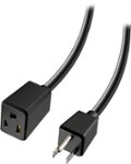 Insignia - 25' Extension Power Cord - Black