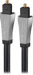 Rocketfish - 4' Toslink Optical Audio Cable - Black