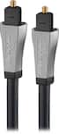 Rocketfish - 8' Toslink Optical Audio Cable - Black