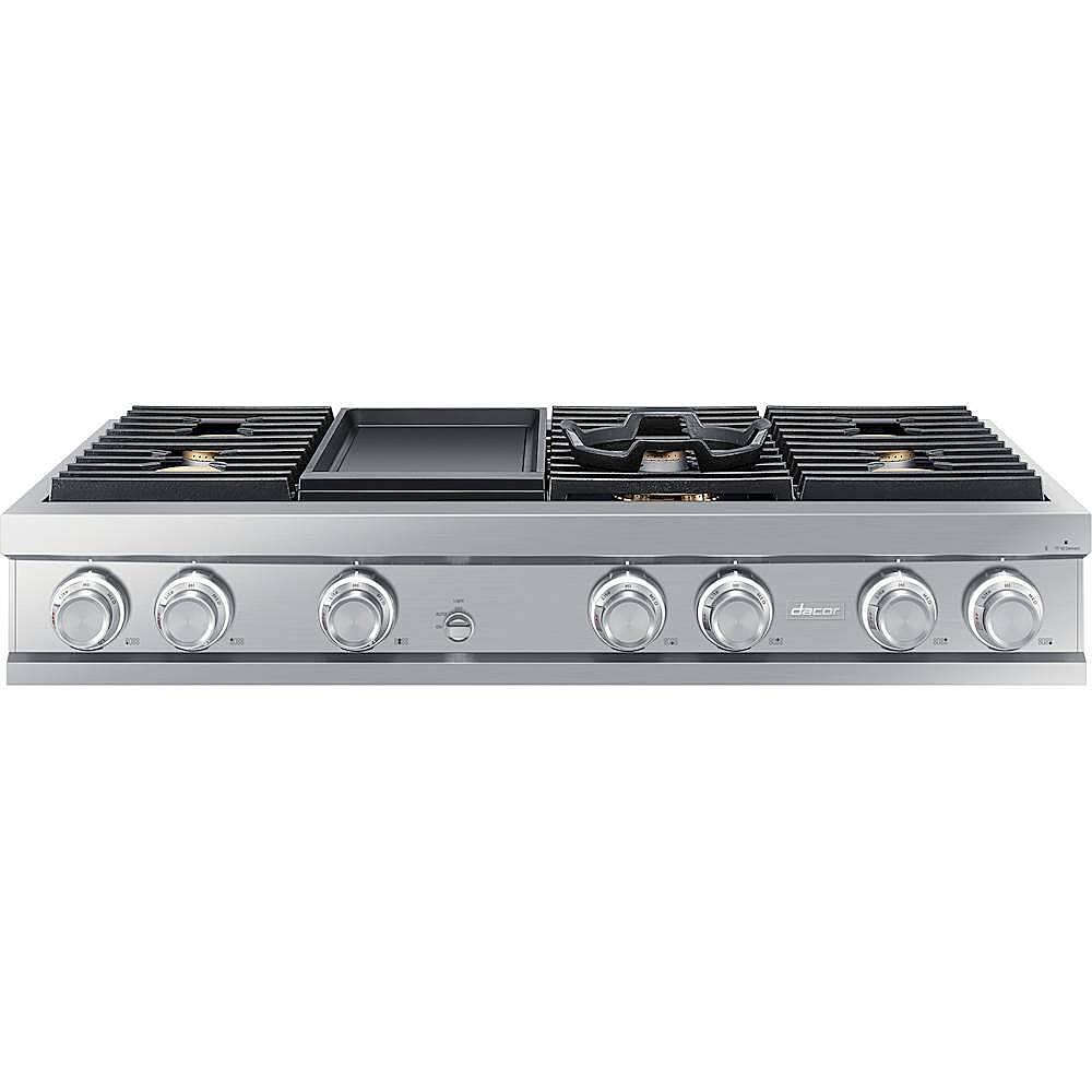 Dacor Modernist 48" BuiltIn Gas Cooktop Stainless steel at Pacific