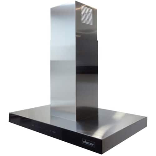 Dacor - Modernist 48" Convertible Range Hood - Silver Stainless Steel - Front_Standard