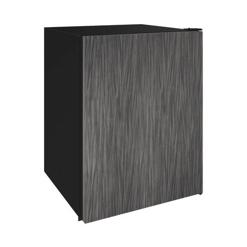 U-Line - ADA Series 5.3 Cu. Ft. Built-In Mini Fridge - Gray - Front_Standard