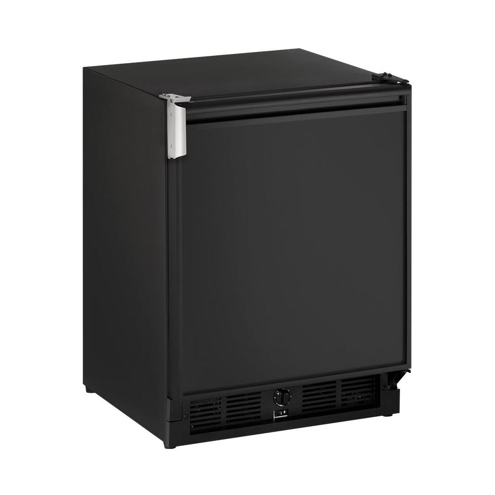 U-Line - Marine Series Built-In Mini Fridge - Black - Front_Zoom