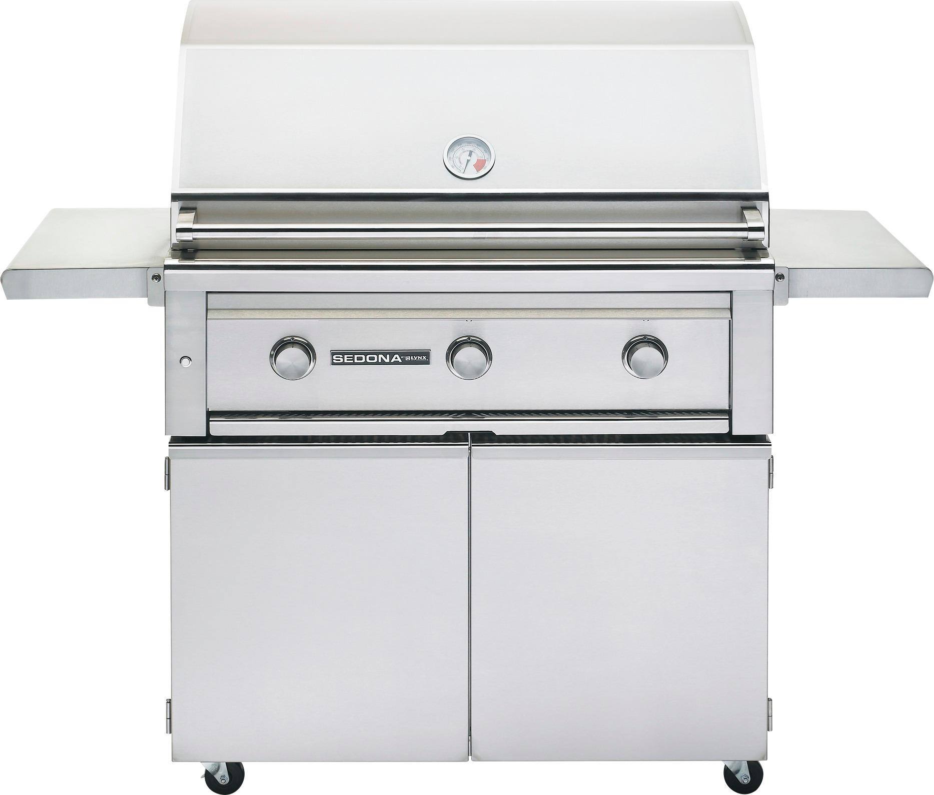 Sedona By Lynx - Gas Grill - Silver - Angle_Zoom