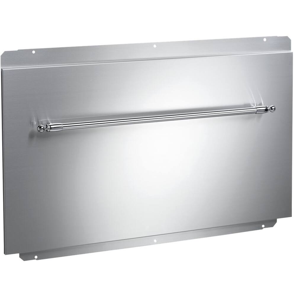 Bertazzoni - Backsplash for Heritage Series HER48 6G GAS CR Hoods - Stainless steel - Front_Zoom