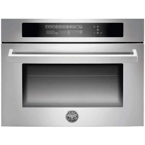 Bertazzoni - Professional Series 1.3 Cu. Ft. Built-In Microwave - Stainless steel - Front_Standard